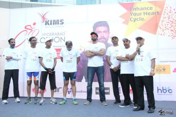 Rana Daggubati Participated in KIMS Hospitals Cyclothon